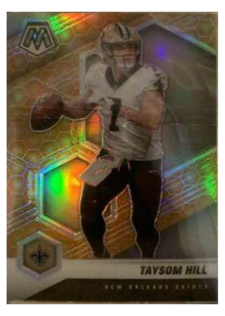 2021 Panini Mosaic Base Set Taysom Hill #142 card