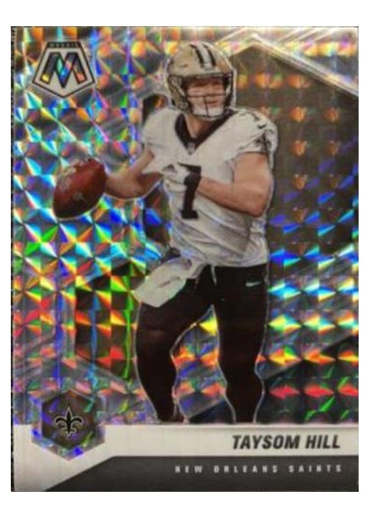 2021 Panini Mosaic Base Set Taysom Hill Mosaic #142 card
