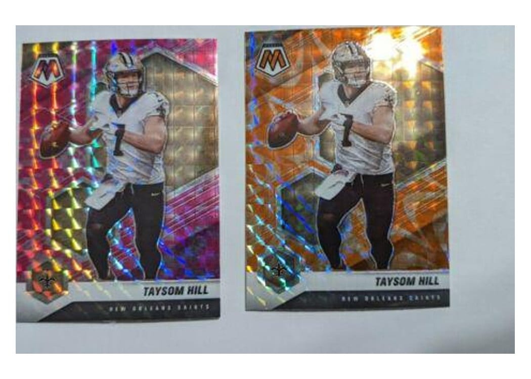 2021 Panini Mosaic Base Set Taysom Hill #142 card