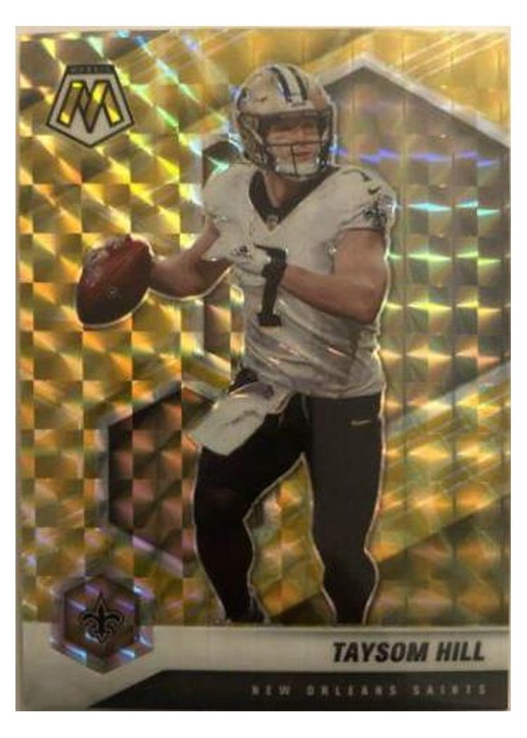 2021 Panini Mosaic Base Set Taysom Hill #142 card