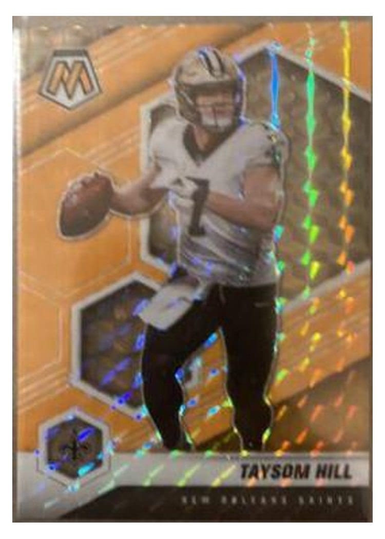 2021 Panini Mosaic Base Set Taysom Hill #142 card