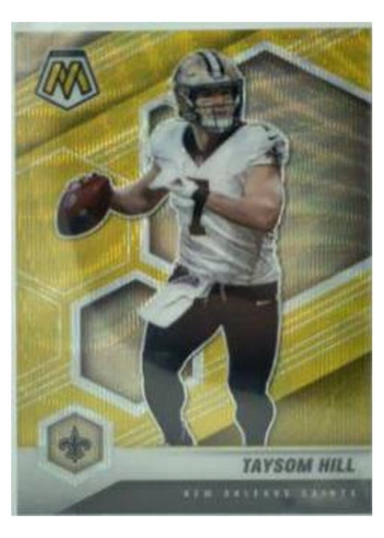 2021 Panini Mosaic Base Set Taysom Hill #142 card