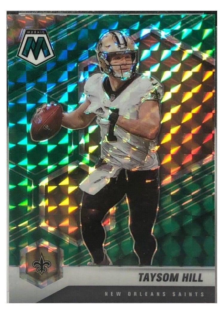 2021 Panini Mosaic Base Set Taysom Hill #142 card