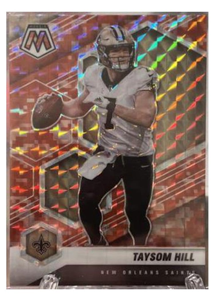 2021 Panini Mosaic Base Set Taysom Hill #142 card