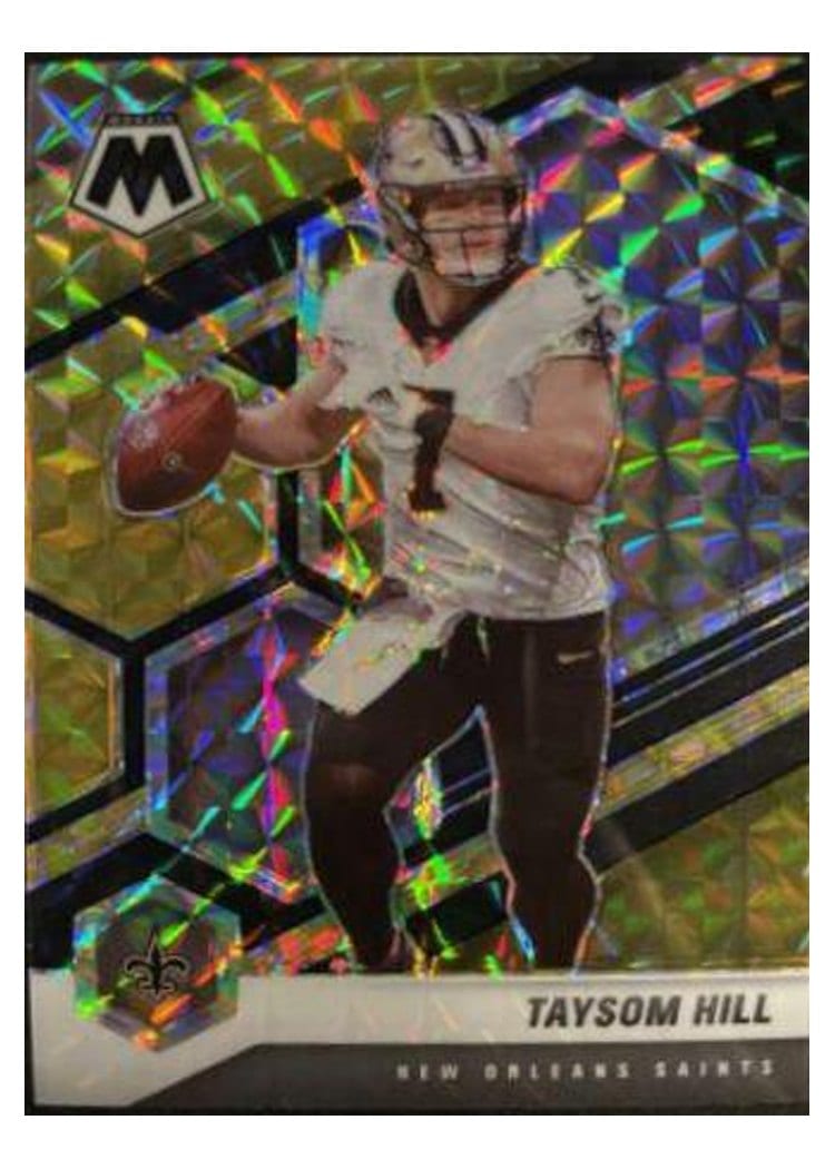 2021 Panini Mosaic Base Set Taysom Hill #142 card