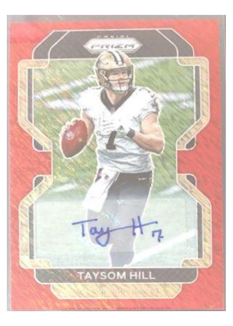 2021 Panini Prizm Base Set Taysom Hill #303 card