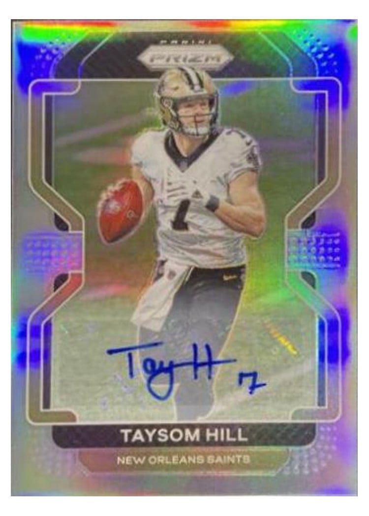 2021 Panini Prizm Base Set Taysom Hill #303 card