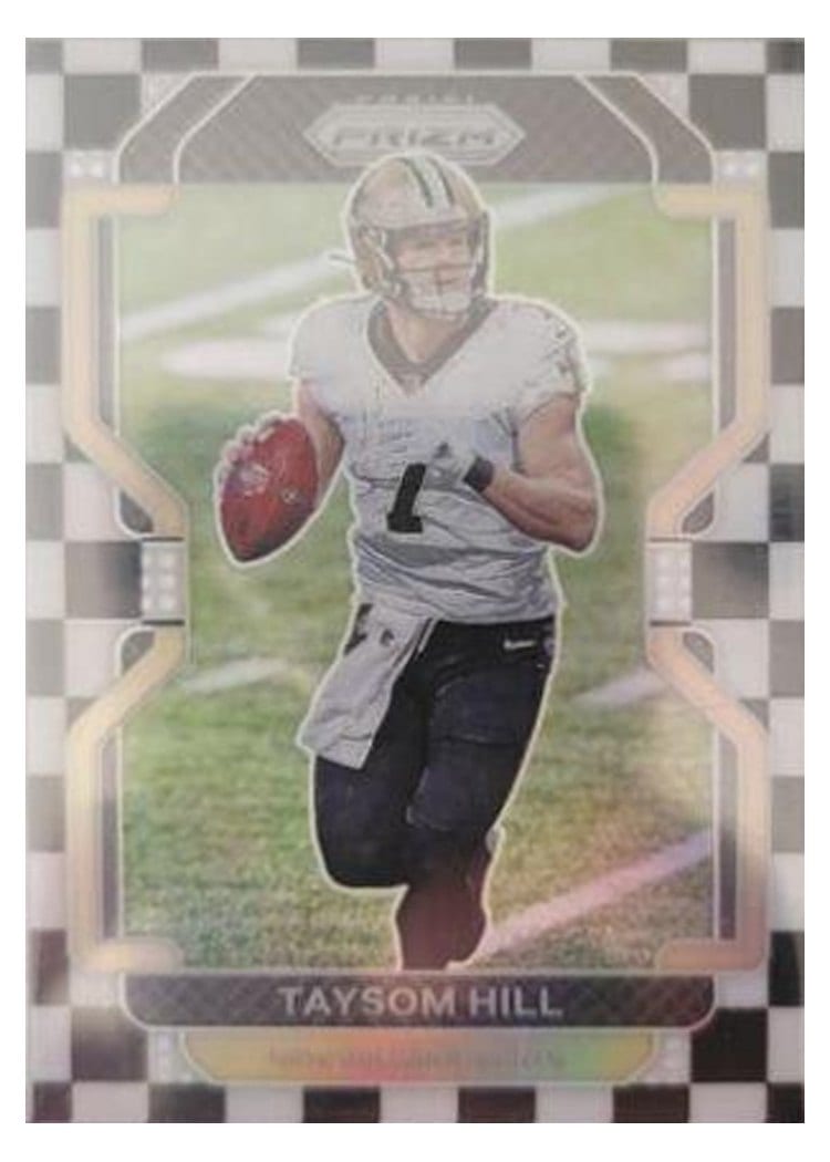 2021 Panini Prizm Base Set Taysom Hill #303 card