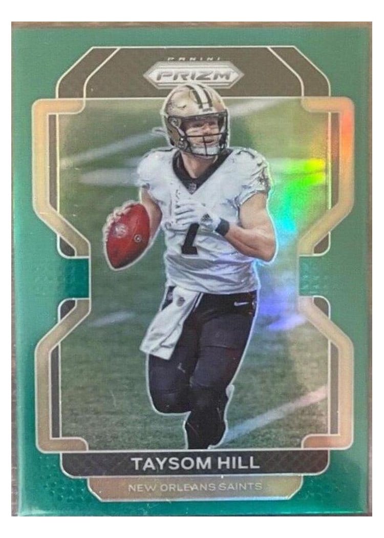 2021 Panini Prizm Base Set Taysom Hill #303 card