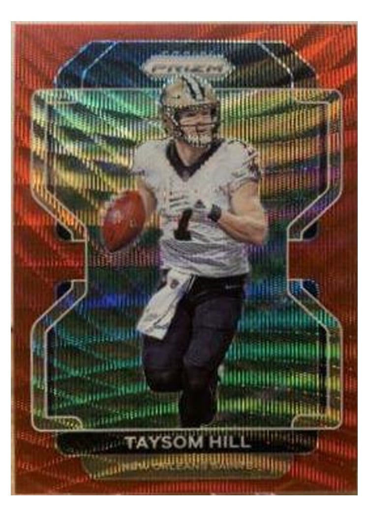 2021 Panini Prizm Base Set Taysom Hill #303 card