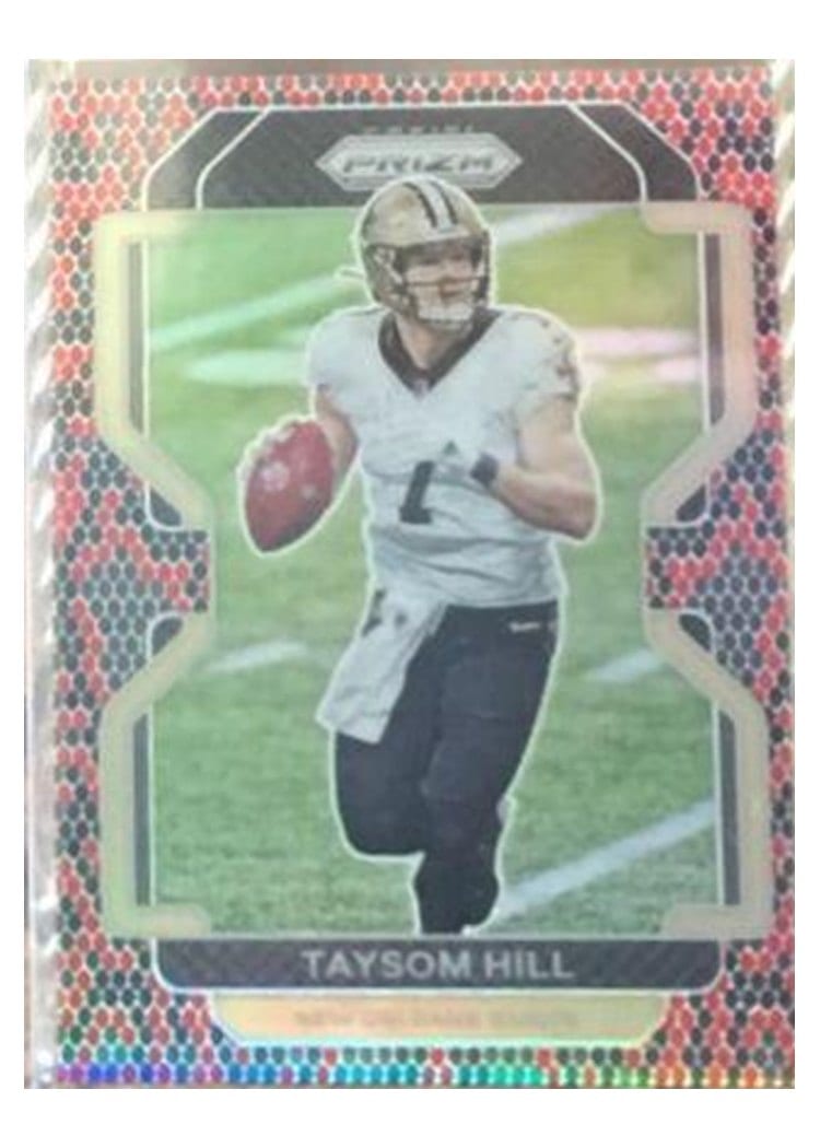 2021 Panini Prizm Base Set Taysom Hill #303 card