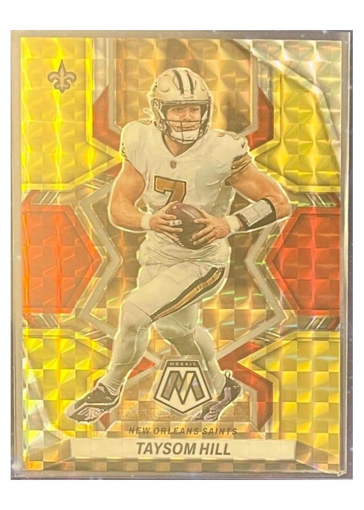 2022 Panini Mosaic Base Set Taysom Hill #139 card