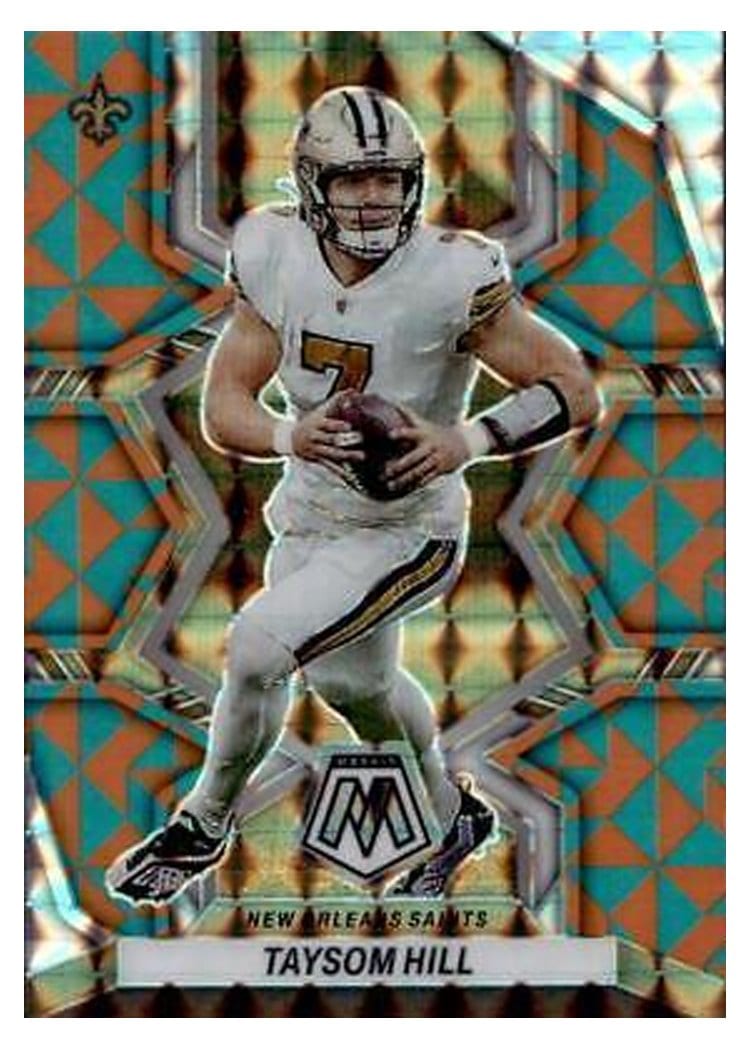 2022 Panini Mosaic Base Set Taysom Hill #139 card