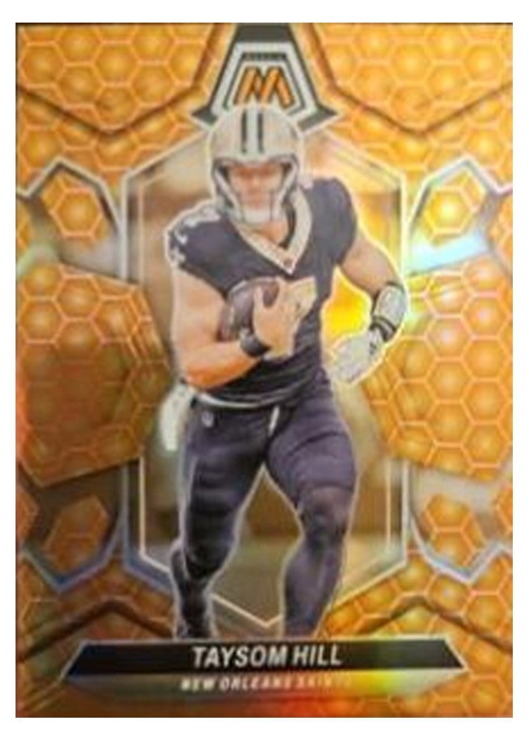 2024 Panini Mosaic Base Set Taysom Hill #158 card