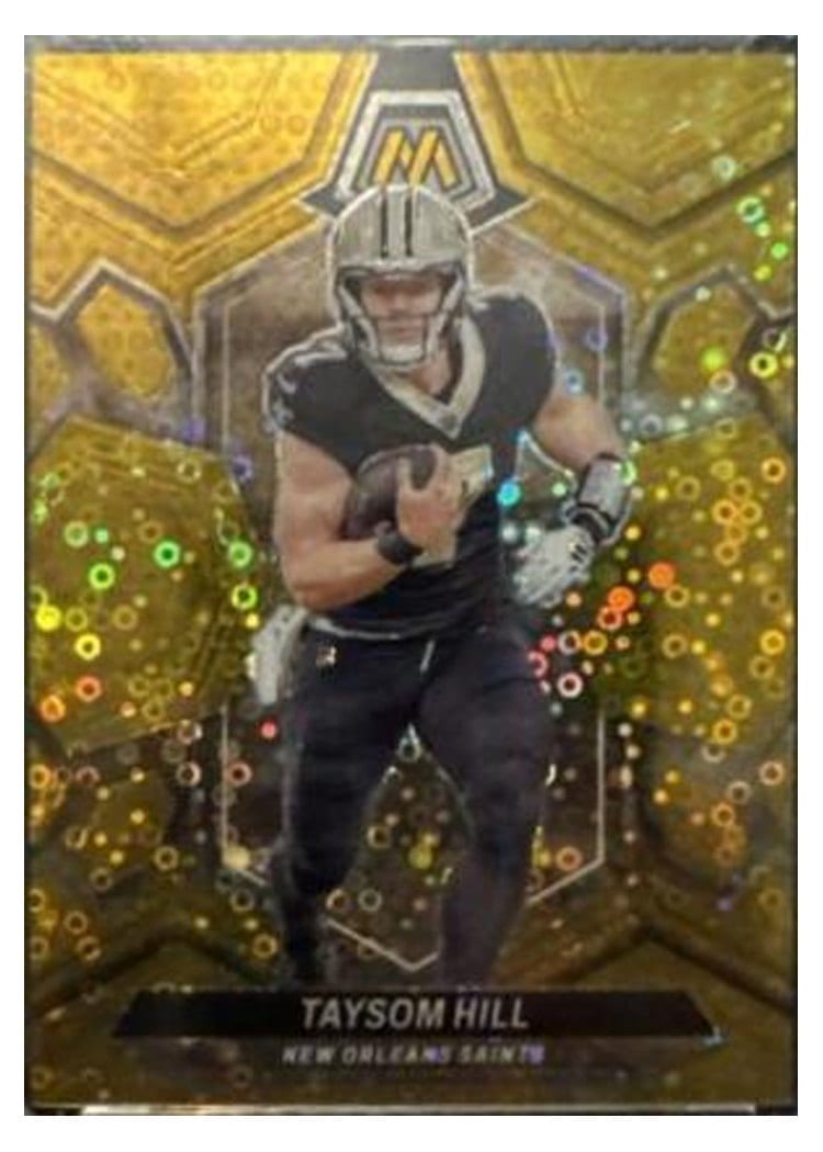 2024 Panini Mosaic Base Set Taysom Hill #158 card