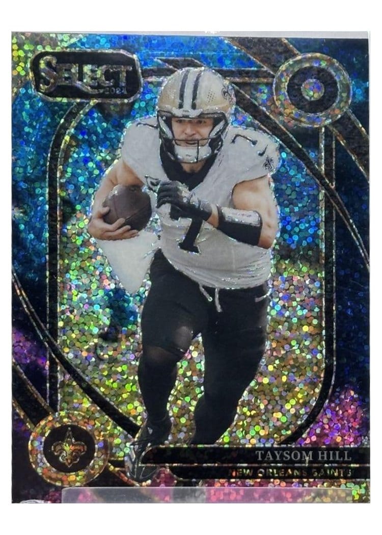 2024 Panini Select Base Set Taysom Hill Cosmic Prizm #295 card