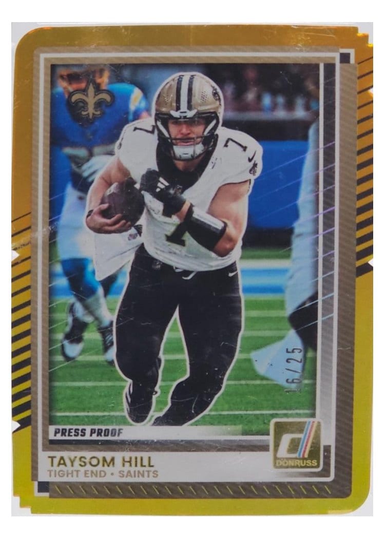 2025 Donruss Base Set Taysom Hill #168 card