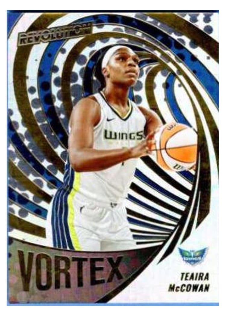 2022 Panini Revolution WNBA Vortex Teaira McCowan #21 card