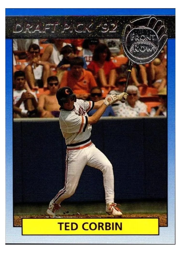 1992 Front Row Draft Picks Ted Corbin #8 card