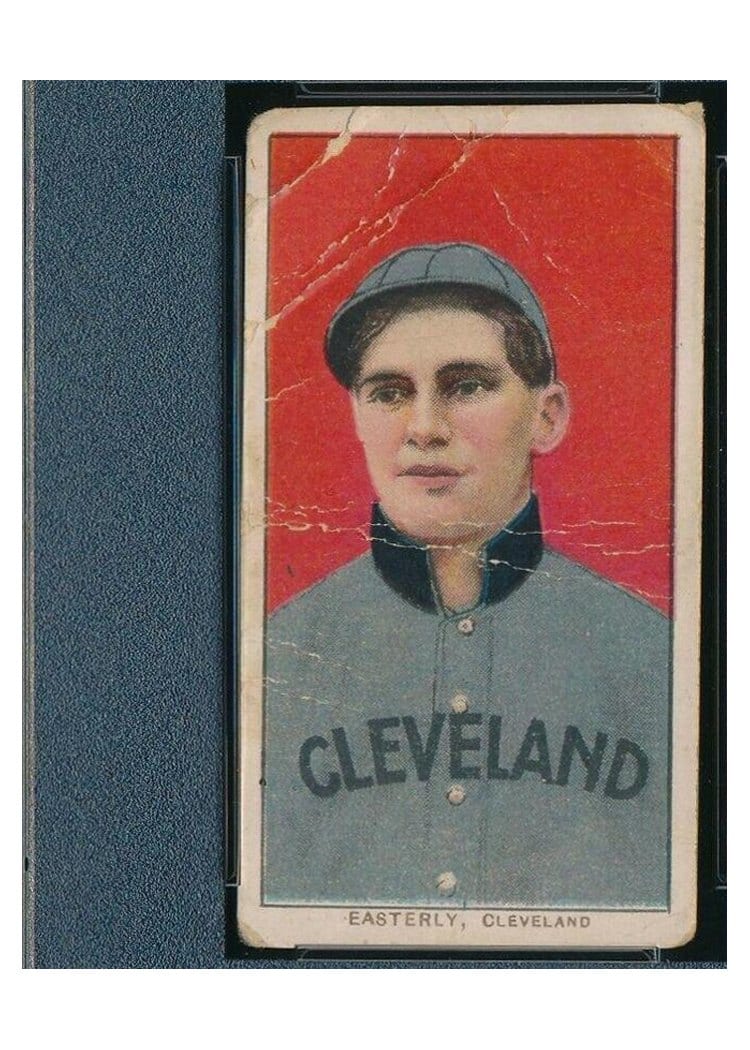1909 T206 Sovereign 350 Ted Easterly card