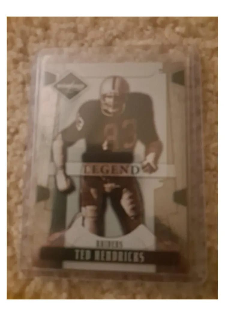2008 Leaf Limited Ted Hendricks #184 card