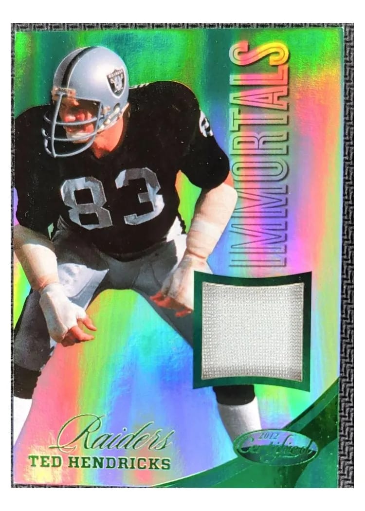 2012 Panini Certified Ted Hendricks #221 card