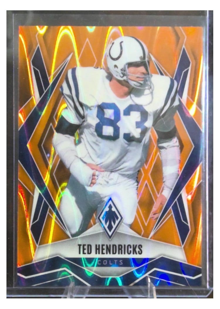 2025 Panini Phoenix Base Set Ted Hendricks Orange Seismic #88 card