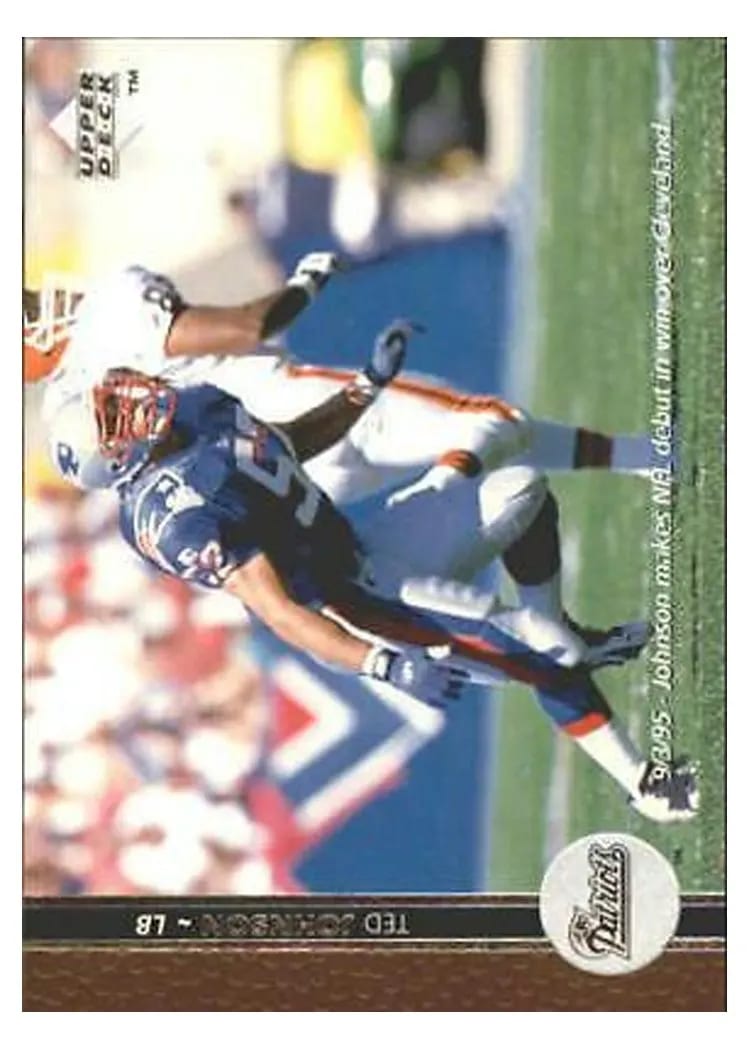 1996 Upper Deck Ted Johnson #108 card