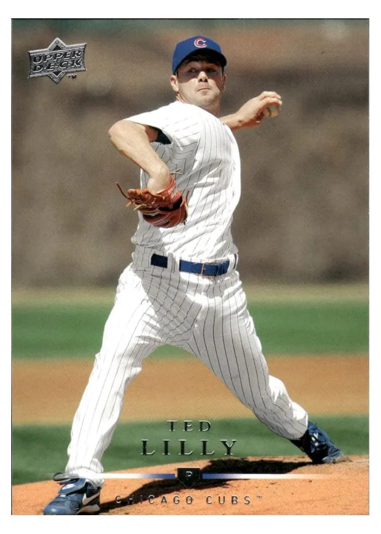 2008 Upper Deck First Edition Ted Lilly #58 card