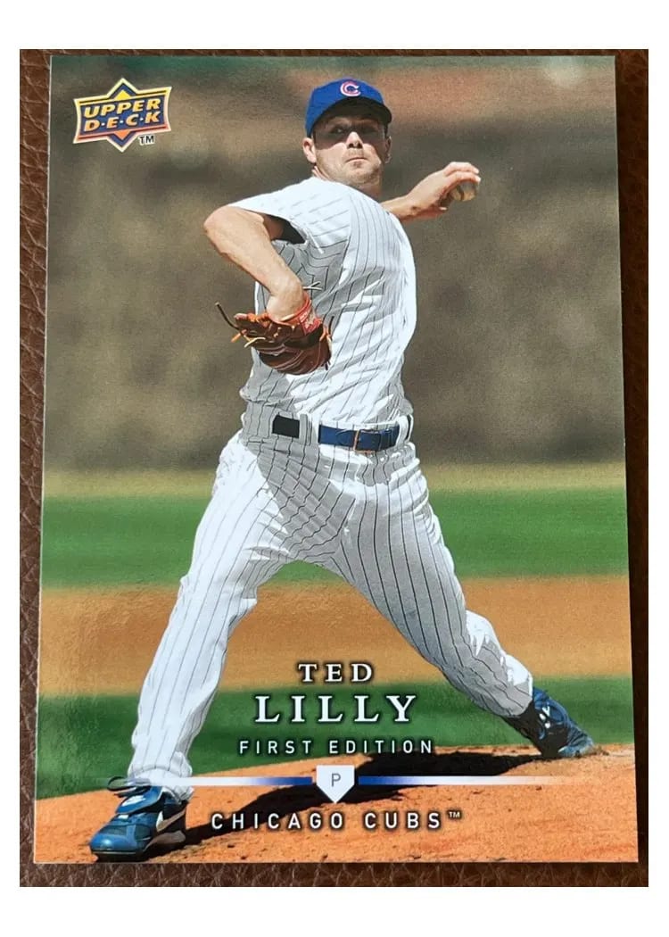2008 Upper Deck First Edition Ted Lilly #58 card