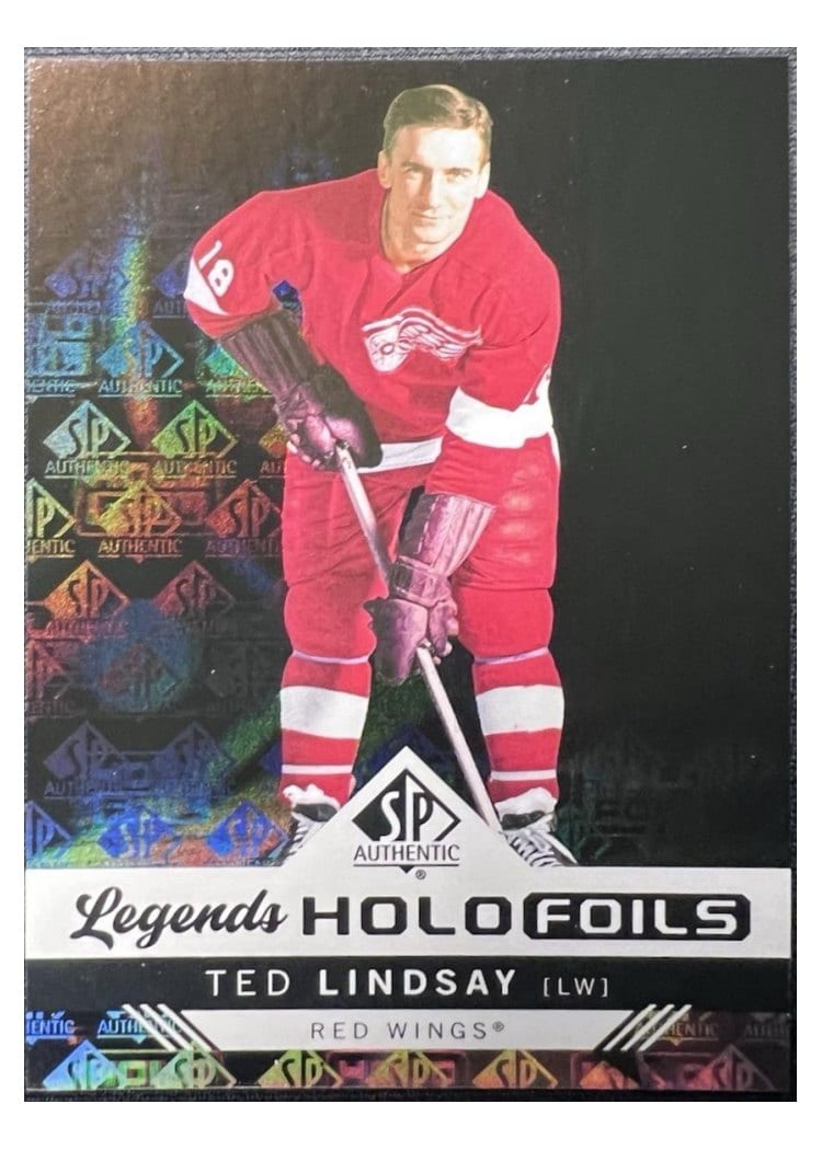2024-25 SP Authentic Holofoil Legends Ted Lindsay #HFL-32 card