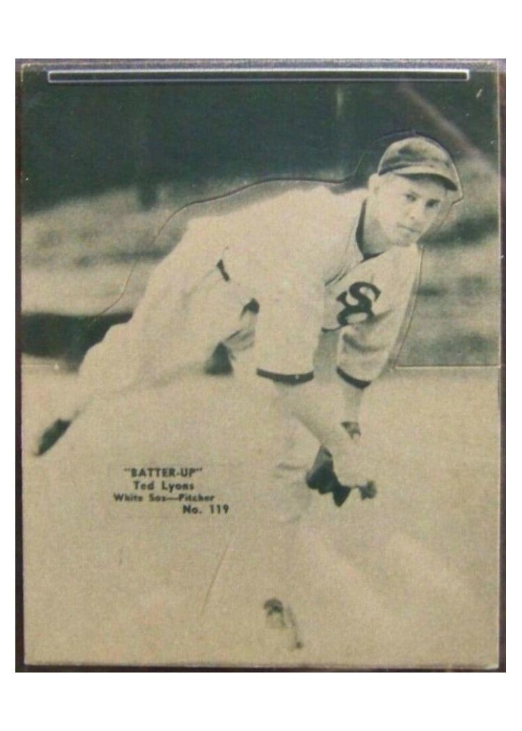 1934 Batter Up Ted Lyons #119 card