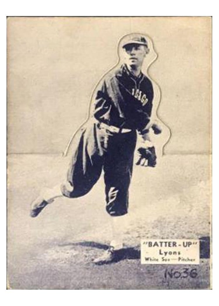 1934 Batter Up Ted Lyons #36 card