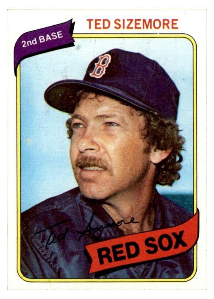 1980 Topps Ted Sizemore #81 card