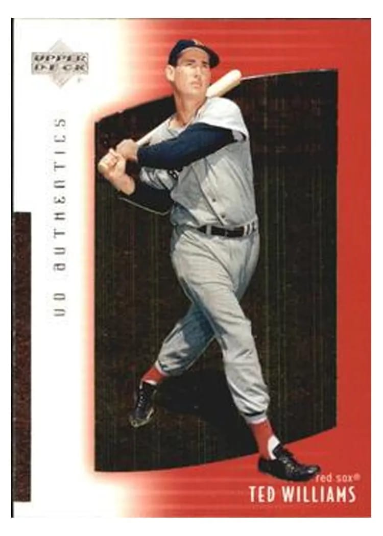 2003 UD Authentics Ted Williams #16 card