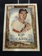 2025 Topps Allen & Ginter Rip Cards Ted Williams #RIP-57 card
