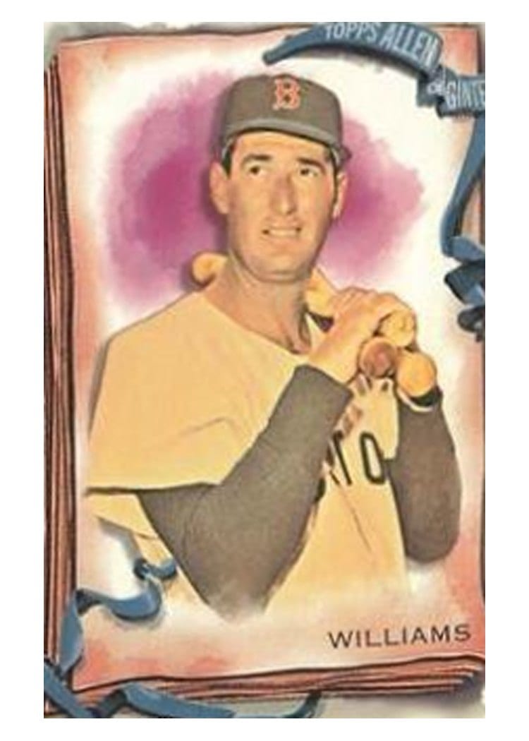 2026 Topps Allen & Ginter Ted Williams #9 card