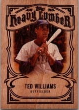 2026 Topps Heavy Lumber Ted Williams #HL-27 card