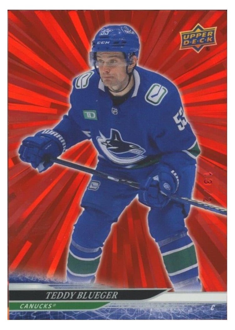 2024-25 Upper Deck Base Set Teddy Blueger #428 card