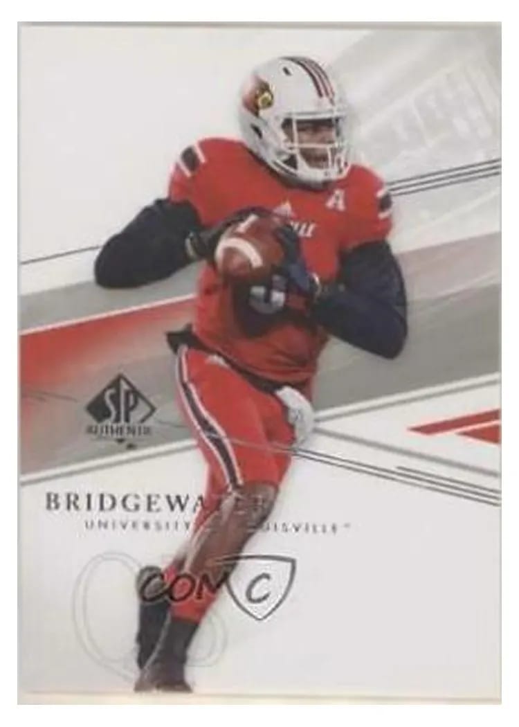 2014 SP Authentic Teddy Bridgewater #5 card