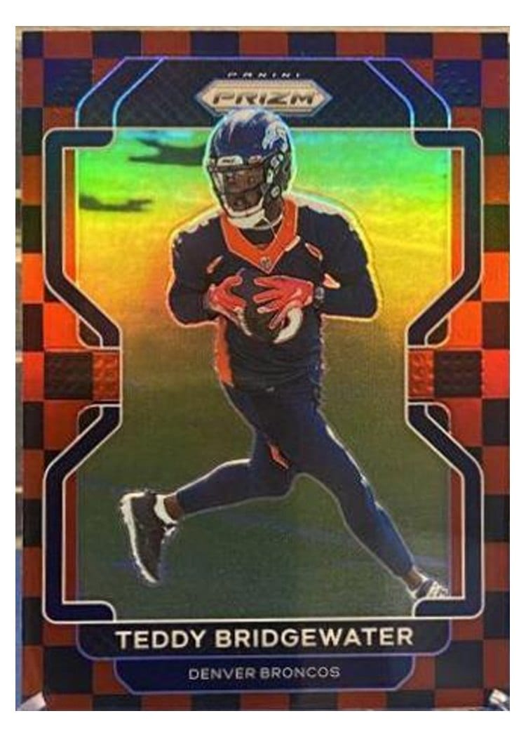 2021 Panini Prizm Base Set Teddy Bridgewater #201 card