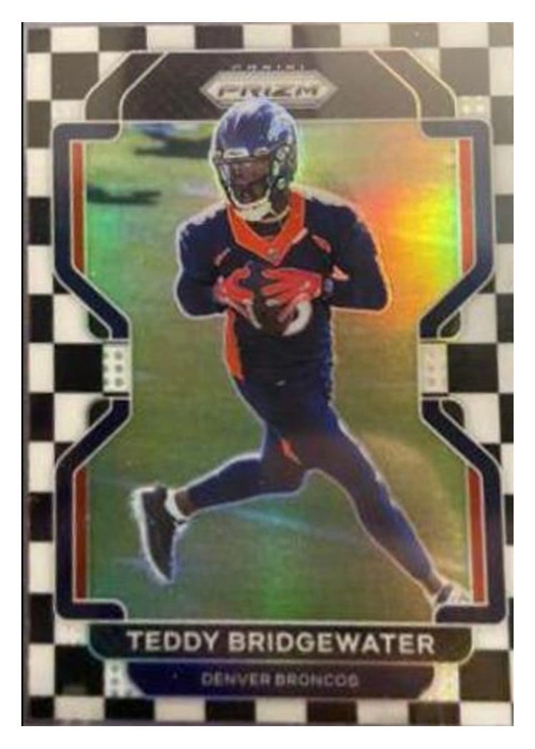 2021 Panini Prizm Base Set Teddy Bridgewater #201 card