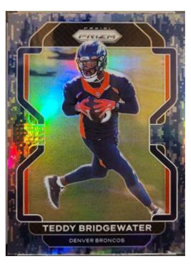 2021 Panini Prizm Base Set Teddy Bridgewater #201 card