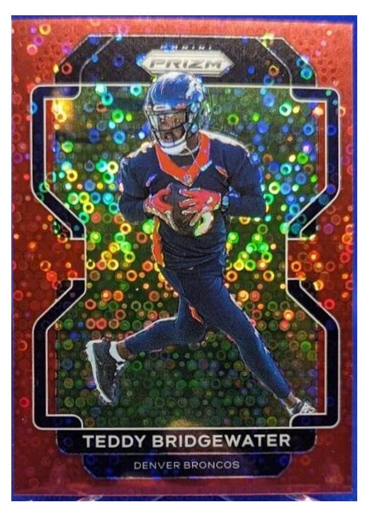 2021 Panini Prizm Base Set Teddy Bridgewater #201 card