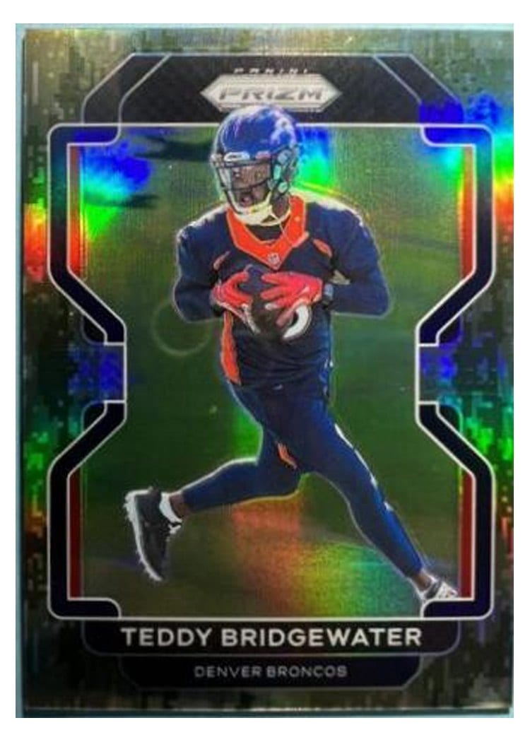 2021 Panini Prizm Base Set Teddy Bridgewater #201 card