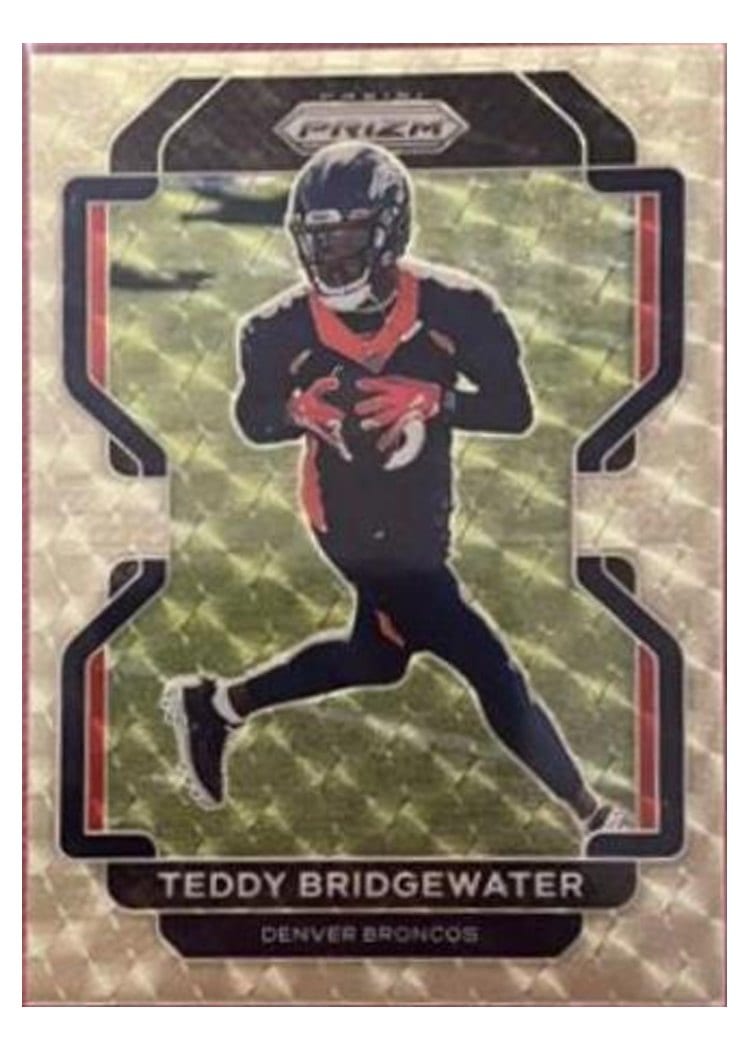 2021 Panini Prizm Base Set Teddy Bridgewater #201 card