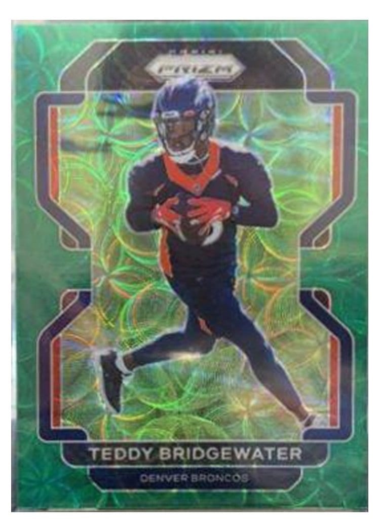 2021 Panini Prizm Base Set Teddy Bridgewater #201 card