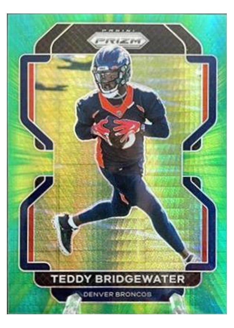 2021 Panini Prizm Base Set Teddy Bridgewater #201 card