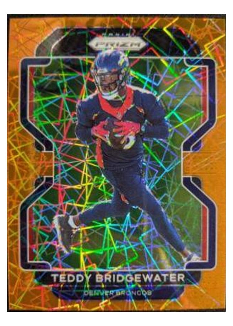 2021 Panini Prizm Base Set Teddy Bridgewater #201 card