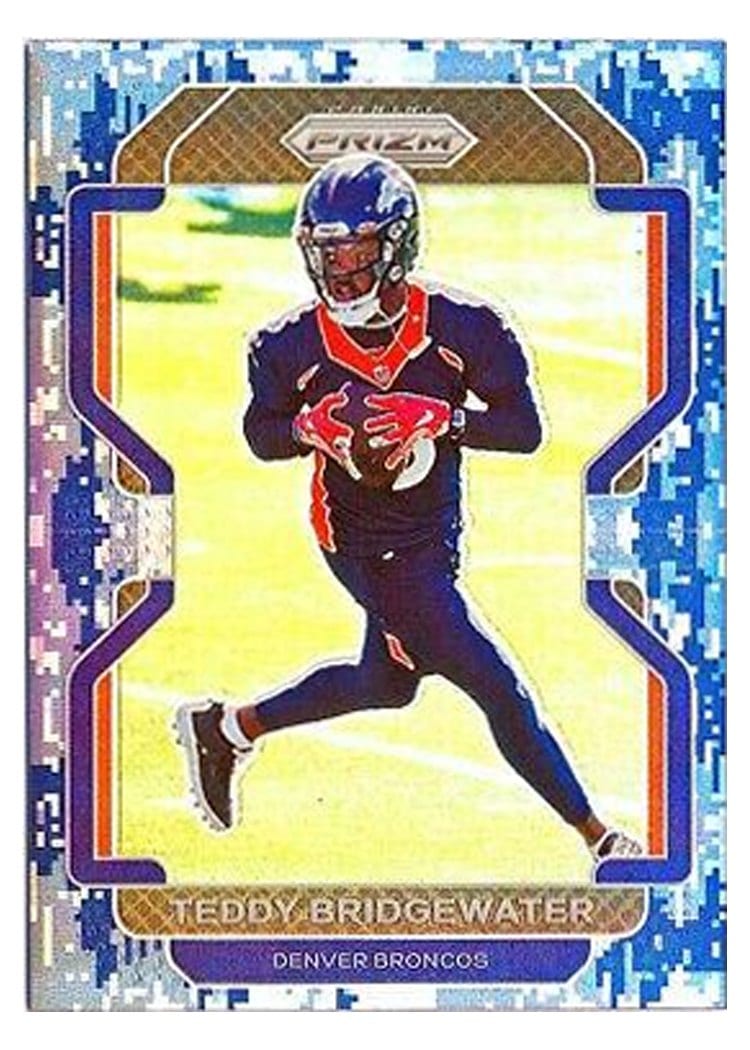 2021 Panini Prizm Base Set Teddy Bridgewater #201 card
